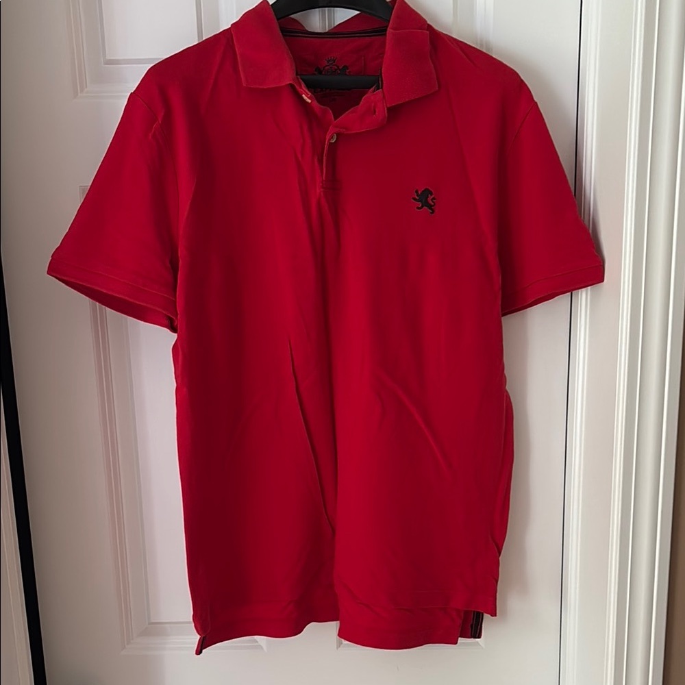 Express Red Polo Shirt Classic Style